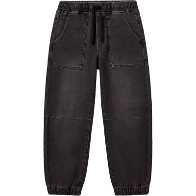 Benetton Modell - Svart - Jeans Joggers Benetton Modell - Svart - Jeans Joggers