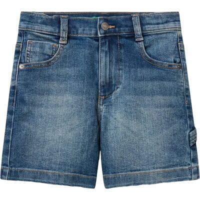 Benetton Model Denim Bermuda Shorts - Shorts Benetton Model Denim Bermuda Shorts - Shorts