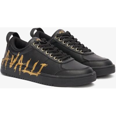 Just Cavalli Sneakers in Pelle Nera - Scarpe Casual Just Cavalli Sneakers in Pelle Nera - Scarpe Casual