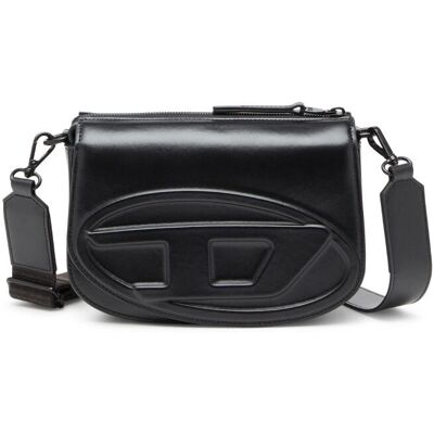 Diesel 1DR-Kameratasche aus Leder - Herren - Schwarz Diesel 1DR-Kameratasche aus Leder - Herren - Schwarz