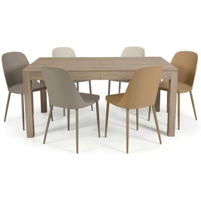 Milani Home - DORA - Grigio - 54x46x84 cm - Dining chair Milani Home - DORA - Grigio - 54x46x84 cm - Dining chair
