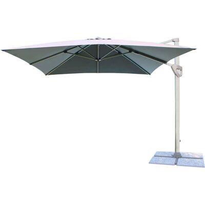 Ombrellone Milani Home - 3x4 Grigio Poliestere Antivento - Giardino & Commerciale Ombrellone Milani Home - 3x4 Grigio Poliestere Antivento - Giardino & Commerciale