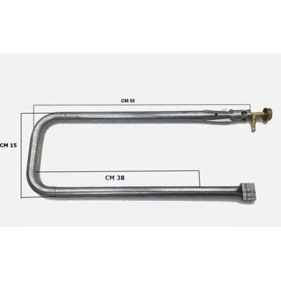 EUROSTORE07 - bruciatore barbecue pietra ollare cm 50 EUROSTORE07 - bruciatore barbecue pietra ollare cm 50