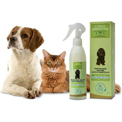 Spray Protezione Solare Linea 101 per Animali Spray Protezione Solare Linea 101 per Animali