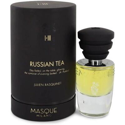 Masque Milano Russian Tea - Unisex Eau de Parfum 35ml Drewniany i Skórzany Zapach Masque Milano Russian Tea - Unisex Eau de Parfum 35ml Drewniany i Skórzany Zapach
