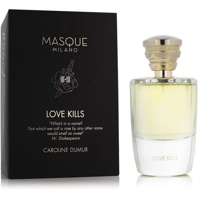 Masque Milano Love Kills - Unisex Perfume - 100ml - Floral - Elegant Masque Milano Love Kills - Unisex Perfume - 100ml - Floral - Elegant
