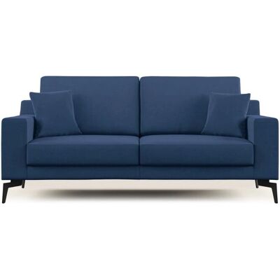 Divani.Store Divano moderno in microfibra - Blu - 186x86x102cm Divani.Store Divano moderno in microfibra - Blu - 186x86x102cm