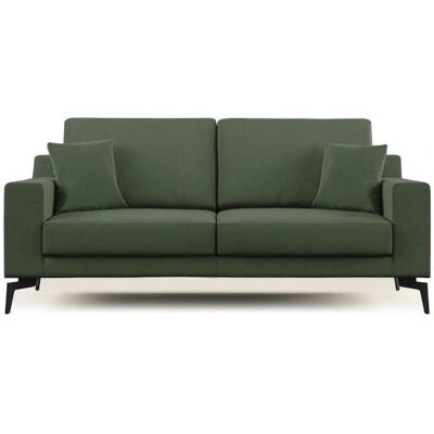 DIVANI.STORE Divano Moderno Microfibra Verde 206cm - Soggiorno DIVANI.STORE Divano Moderno Microfibra Verde 206cm - Soggiorno