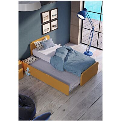 MOBILFINO CAMERETTE 964R - Bianco 80x190 - Letto estraibile - Sistema letto MOBILFINO CAMERETTE 964R - Bianco 80x190 - Letto estraibile - Sistema letto