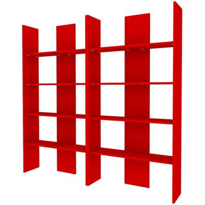 Mobilfino M999 - Rosso - Libreria Mobilfino M999 - Rosso - Libreria