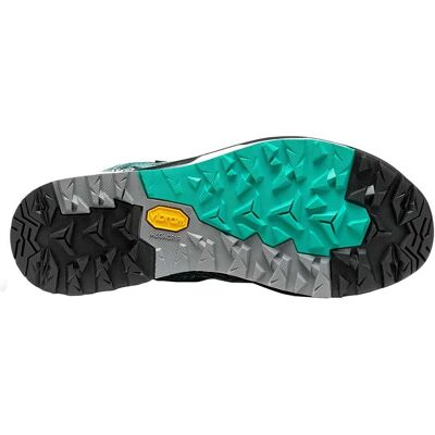 Asolo Falcon Evo Jaquard GV - Scarpe da trekking impermeabili - Nero/Verde Acqua Asolo Falcon Evo Jaquard GV - Scarpe da trekking impermeabili - Nero/Verde Acqua