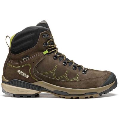 Scarponi da trekking Asolo Falcon Evo NBK GV MM Uomo UK 8 - marrone scuro-lime Scarponi da trekking Asolo Falcon Evo NBK GV MM Uomo UK 8 - marrone scuro-lime