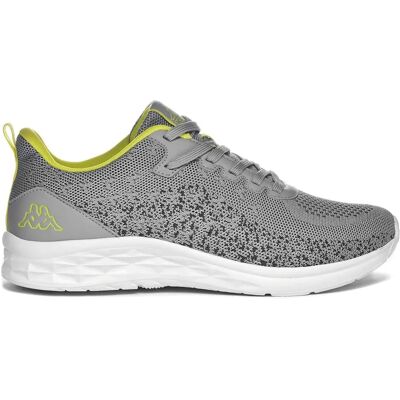 Sneaker Kappa Rostie Unisex Grigio Verde Lime - Sneakers Sneaker Kappa Rostie Unisex Grigio Verde Lime - Sneakers