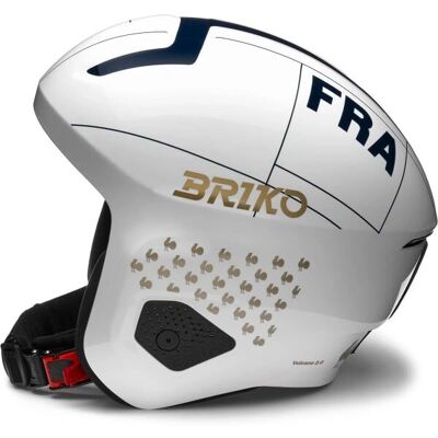 Briko VULCANO 2.0 Blanc Tangaroa Bleu-Or S Helmet - Publicité Briko VULCANO 2.0 Blanc Tangaroa Bleu-Or S Helmet - Publicité