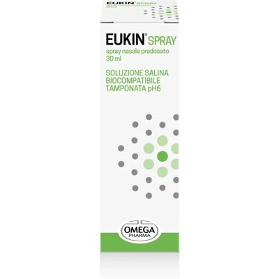 Omega Pharma Eukin Spray Nasale Predosato - Spray nasale 30ml Omega Pharma Eukin Spray Nasale Predosato - Spray nasale 30ml