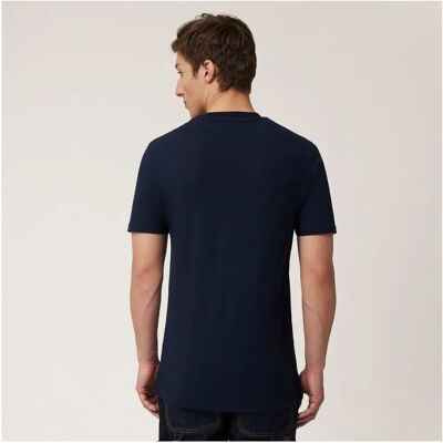 Harmont&Blaine - Jersey Crepe Tee - Blu Navy - L - T-shirt Harmont&Blaine - Jersey Crepe Tee - Blu Navy - L - T-shirt