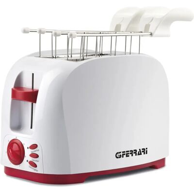 Grille-pain G3 Ferrari G10179 - 2 Tranches - Rouge & Blanc Grille-pain G3 Ferrari G10179 - 2 Tranches - Rouge & Blanc