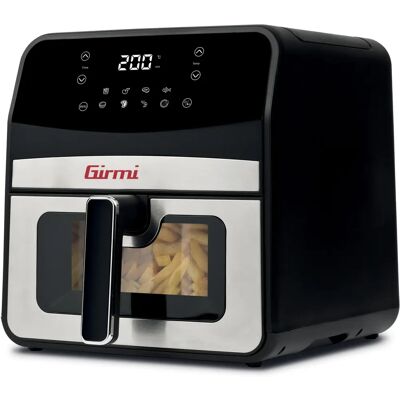 Girmi FG85 - Schwarz, Edelstahl - Heißluftfritteuse Girmi FG85 - Schwarz, Edelstahl - Heißluftfritteuse