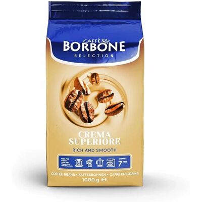 Caffè Borbone Crema Superiore WB - Grains de café - Publicité Caffè Borbone Crema Superiore WB - Grains de café - Publicité