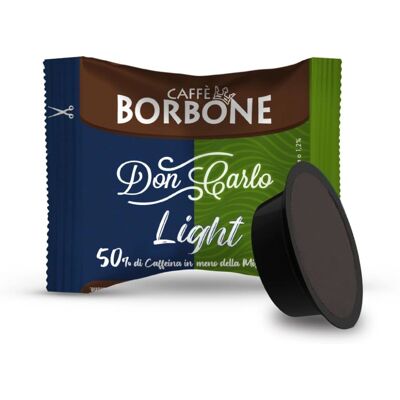 Caffè Borbone Don Carlo Light - 50 capsules pour Lavazza A Modo Mio - Publicité Caffè Borbone Don Carlo Light - 50 capsules pour Lavazza A Modo Mio - Publicité
