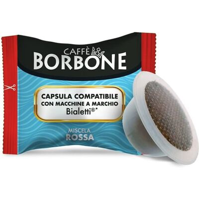 Caffè Borbone Miscela Rossa - Capsules de Café - 50 pcs - Publicité Caffè Borbone Miscela Rossa - Capsules de Café - 50 pcs - Publicité
