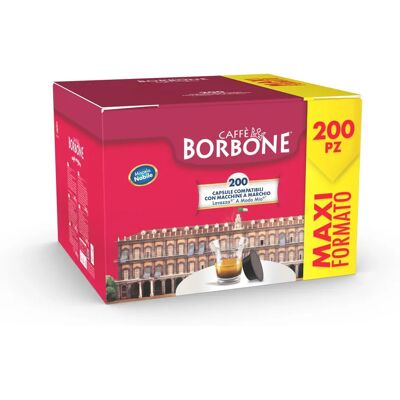 Caffè Borbone AMSBLUNOBILE4X50N - Capsules de Café - Publicité Caffè Borbone AMSBLUNOBILE4X50N - Capsules de Café - Publicité