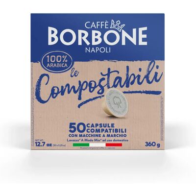 Caffè Borbone - A Modo Mio Arabica - Compostabile - Capsule Caffè Borbone - A Modo Mio Arabica - Compostabile - Capsule