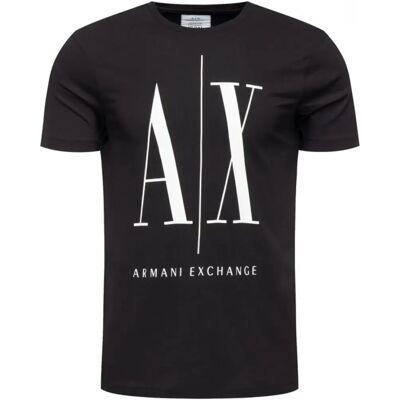 Koszulka Armani Exchange (8NZTPA) - czarna Koszulka Armani Exchange (8NZTPA) - czarna