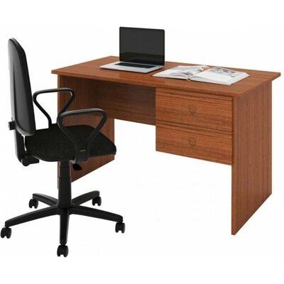 Scrittoio Noce Tiffany - Finitura Antica, 2 Cassetti Scrittoio Noce Tiffany - Finitura Antica, 2 Cassetti
