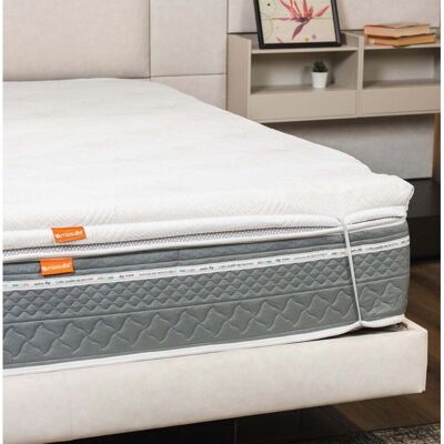 MIASUITE Colchón Superior de Espuma Viscoelástica 120x200 - 5cm Italiano MIASUITE Colchón Superior de Espuma Viscoelástica 120x200 - 5cm Italiano