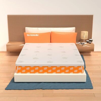 MiaSuite Modello H 8cm - Topper in Memory Foam 85x190 MiaSuite Modello H 8cm - Topper in Memory Foam 85x190