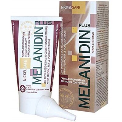 GD TECNOLOGIE Melanidin Plus Crema - Cura per Vitiligine & Ipopigmentazione GD TECNOLOGIE Melanidin Plus Crema - Cura per Vitiligine & Ipopigmentazione