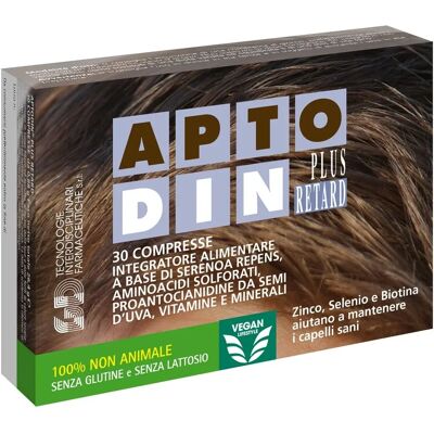 Gd Srl Aptodin Plus Retard - Supporto Capelli & Unghie - 30 Compresse Gd Srl Aptodin Plus Retard - Supporto Capelli & Unghie - 30 Compresse