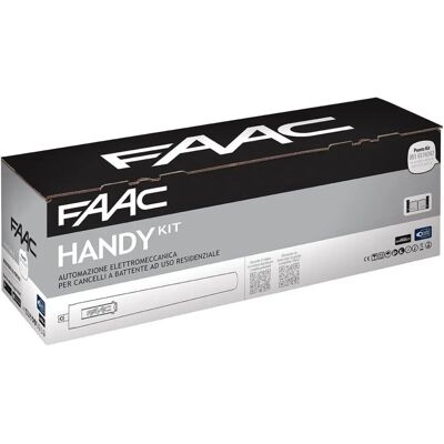 Kit automazione FAAC Handy 24V - Max larghezza 2,3m Kit automazione FAAC Handy 24V - Max larghezza 2,3m