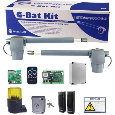 Kit automazione FAAC G-BAT 300 - Fino a 3m - Affidabile Kit automazione FAAC G-BAT 300 - Fino a 3m - Affidabile