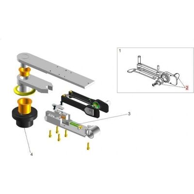 Couvercle de déverrouillage FAAC S700H - Accessoire de sécurité Couvercle de déverrouillage FAAC S700H - Accessoire de sécurité