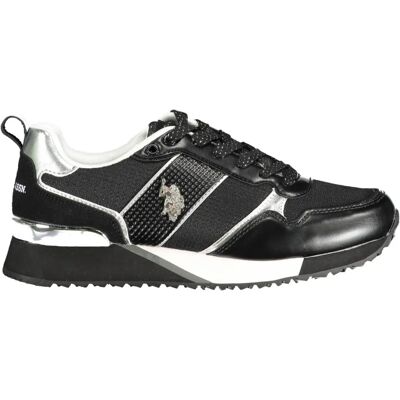 U.S. POLO ASSN. Model 36 EU Witte Sneakers met Contraste Details en Memory Zolen U.S. POLO ASSN. Model 36 EU Witte Sneakers met Contraste Details en Memory Zolen