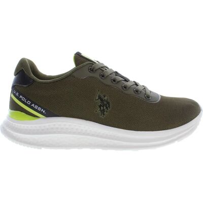 U.S. Polo Assn. Olijfgroene Sneakers - Casual Schoenen U.S. Polo Assn. Olijfgroene Sneakers - Casual Schoenen