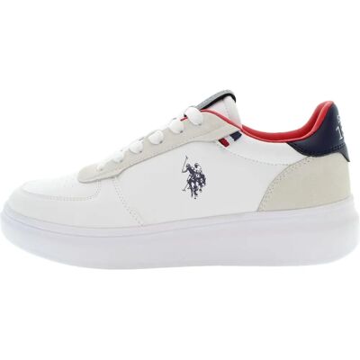 U.S. Polo Assn. Férfi sportcipő - Műbőr, Fehér - Cipő U.S. Polo Assn. Férfi sportcipő - Műbőr, Fehér - Cipő