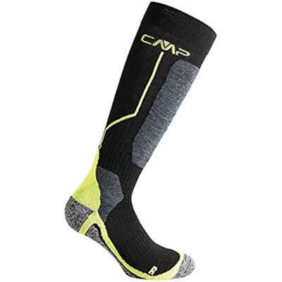 CMP Wool Ski Sokken - Zwart - Skisokken voor Mannen CMP Wool Ski Sokken - Zwart - Skisokken voor Mannen