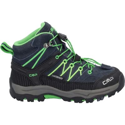 Dziecięce Wodoodporne Buty Trekkingowe - Rigel Mid - Niebieskie Dziecięce Wodoodporne Buty Trekkingowe - Rigel Mid - Niebieskie