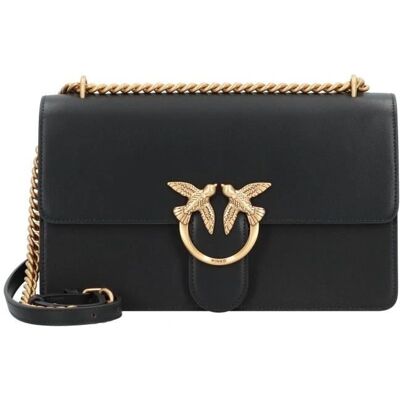 Pinko Love One Classic Dc (100941-A0F1 - (100941-A0F1-Z99Q) μαύρο αντίκα/χρυσό Pinko Love One Classic Dc (100941-A0F1 - (100941-A0F1-Z99Q) μαύρο αντίκα/χρυσό