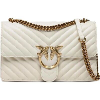 Pinko Classic Love Bag One Chevron - seta/antique Pinko Classic Love Bag One Chevron - seta/antique