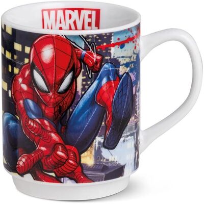 Mug Marvel 350ml Spider-Man - Porcelaine Empilable - Publicité Mug Marvel 350ml Spider-Man - Porcelaine Empilable - Publicité