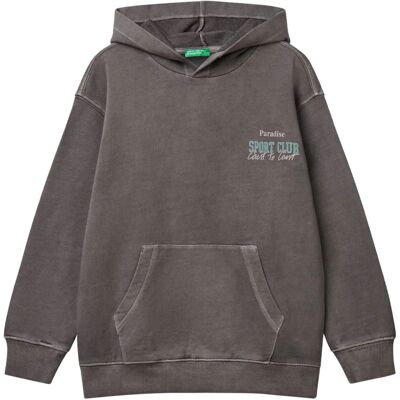 Benetton Modell Übergrößes Sweatshirt - Hoodies Benetton Modell Übergrößes Sweatshirt - Hoodies