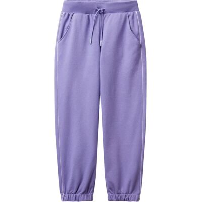 Pantaloni Felpa Benetton Bambini - Pervinca Pantaloni Felpa Benetton Bambini - Pervinca