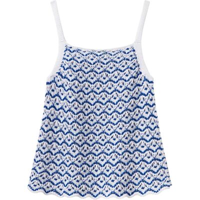 Benetton Modèle Débardeur En Crochet - Débardeur Benetton Modèle Débardeur En Crochet - Débardeur