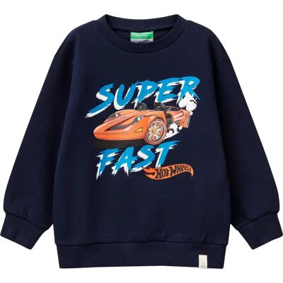 Benetton Bluza Hot Wheels - Dzieci Benetton Bluza Hot Wheels - Dzieci