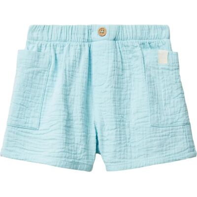 Benetton Shorts pour Enfants Bleu Clair - Shorts Benetton Shorts pour Enfants Bleu Clair - Shorts