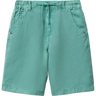Benetton Modell: Linneblandade Bermudas - Barn Benetton Modell: Linneblandade Bermudas - Barn